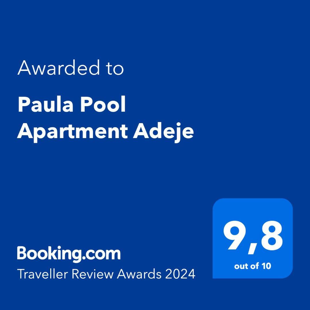Paula Pool Apartment Adeje أذيخي المظهر الخارجي الصورة